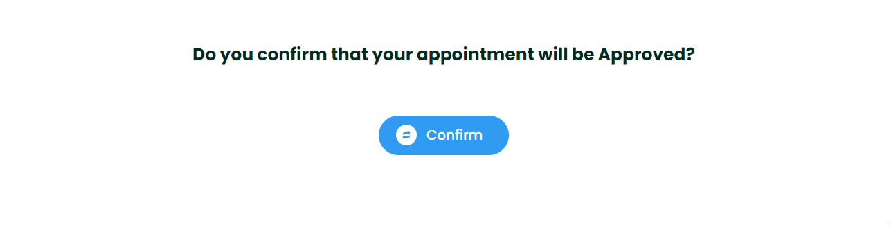 change appointment status